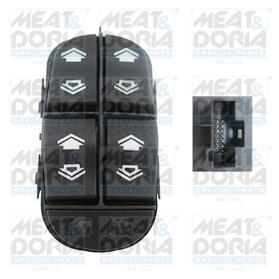 Switch, window regulator